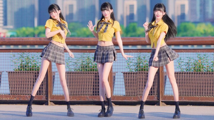 Wow! Senior sister’s dance is so addictive～