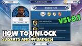 NBA 2k19 ANDROID v51.0.1 HOW TO GET INSTANT 99 STATS AND 44 GOLD BADGES TUTORIAL
