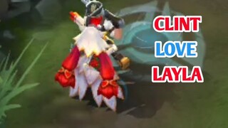 CLINT LOVE LAYLA, DRAMA MOBILE LEGENDS