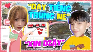 [Free Fire] Yến Nhi Lần Đầu Làm Giáo Viên Dạy BadBoy Tiếng Trung Để... Thả Thính? | Yến Nhi Gaming