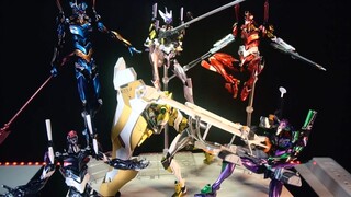 Bandai EVA series fake electroplating spraying, talk about the things with my master's wife