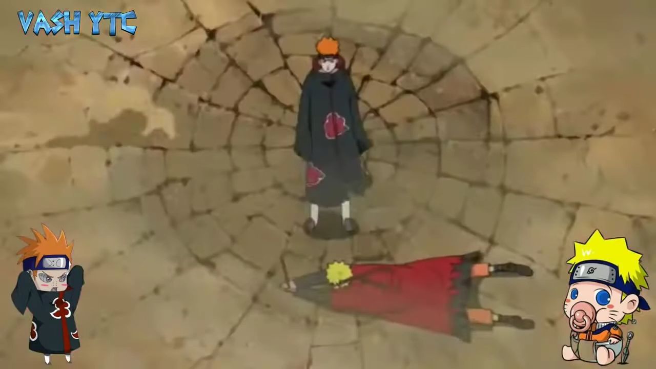 Naruto VS Pain! Dobrado (Portugal) 🌹🍌🌺 