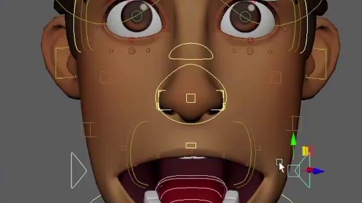 Delicate facial animation, super strong skeletal binding, interesting performance style, how would y