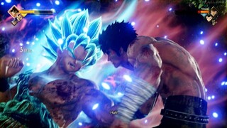 Jump Force (Super Saiyan Blue Goku) vs (Kenshiro) 1080p HD