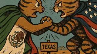 Mexican–American War 1846-1848 in cat style