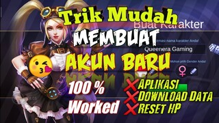 CARA MEMBUAT AKUN ML BARU TANPA MENGHAPUS AKUN LAMA (2021) - Mobile Legends