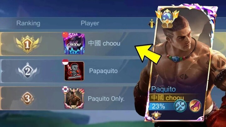 FINALLY!! THANK YOU MOONTON FOR THIS PAQUITO BADGE!! (I'M BACK) - MLBB