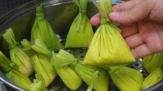 Gói bánh chưng kiểu này, thậm chí không cần mua lá dong nữa