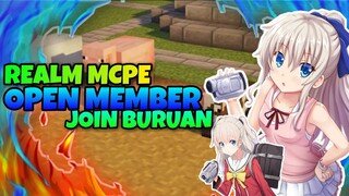 OPEN MEMBER REALMS MCPE 1.16