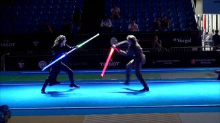 Star Wars duel on Fencing World Championships. BEST SOUND