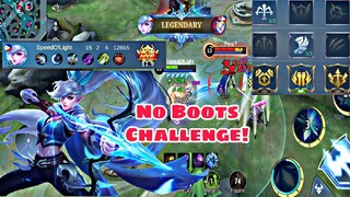 LAKAS TALAGA NI MIYA NO BOOTS CHALLENGE MIYA LEGENDARY MOBILE LEGENDS