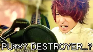 When Japanese Voice Actor Pronounces "Pushy Destroyer"