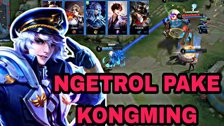 IBARATNYA GINI LU NGETROLL GUA TROLL BALIK 🤣 ( Gameplay Khongming Honor of King )