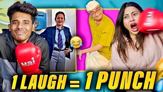 TRY NOT TO LAUGH CHALLENGE vs Nishu ! ( 1 Laugh = 1 Punch )