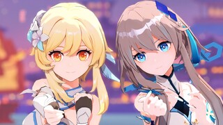 【荧×归终】美少女就是要贴贴！！！
