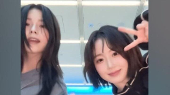 【อู แฮวอน｜HAEWON】พื้นที่พักผ่อนของสาวมหาวิทยาลัย~ชาเลนจ์เต้นรำกับคยูจิน ทวิตเตอร์ทางการ 240329