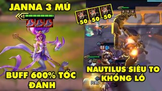 TOP khoảnh khắc điên rồ nhất Đấu Trường Chân Lý #91: Janna 3 Mũ siêu buff, Nautilus siêu to khổng lồ