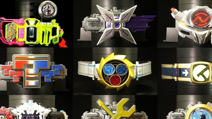 【k2eizo】Display of all knights' transformation belts after 2020