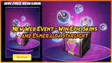 M2 Web Event Win Free Epic Skin & Esmeralda Starlight For Free | MLBB