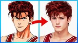 ANIME Characters SLAM DUNK Generated by AI