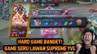 RANKED PAKE LANCELOT KETEMU SUPREME INDONESIA YVE ! AUTO MODE TURNAMEN - Mobile Legends