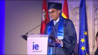 Inspiring and funny Graduation Speech | IE University Class of 2019
