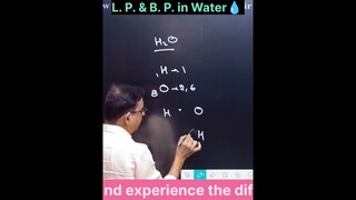 Number of Bond pair and Lone Pair Electrons in Water