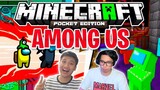 Reaksi BeaconCream & GemmaD Bermain Among Us Di Minecraft, SERU ABIS!!! | Minecraft Indonesia
