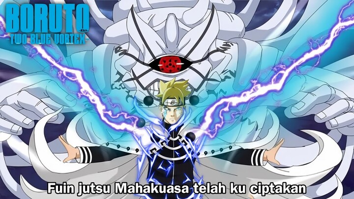 Parah! Boruto menciptakan Jutsu Mahakuasa Baru - Boruto two blue Vortex terbaru part 389
