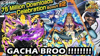 GACHA Banner 75M Downloads + Zoro Oni 2100RD | One Piece Bounty Rush