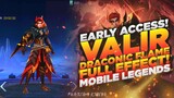 VALIR DRACONIC FLAME SKIN | Mobile Legends: Bang Bang