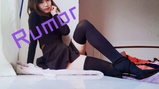 【Yuko sauce】Rumor flip dance trial dance with a cat at the end