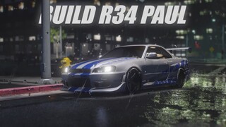 BUILD SKYLINE R34 PAUL - KEI O'CONNER