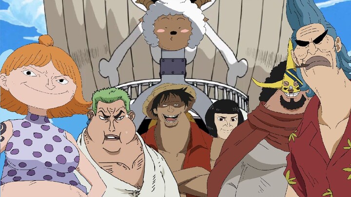 Bagaimana Luffy Palsu Bertemu Temannya