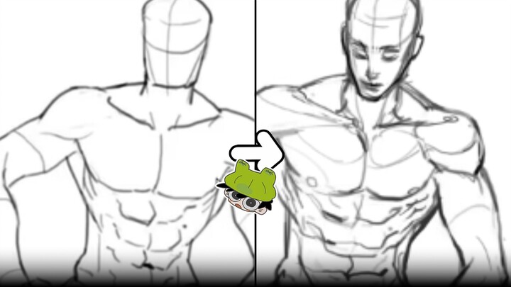 How to draw the human body more vividly