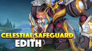 Celestial Safeguard Edith Mobile Legends Skin Spotlight ~ MLBB