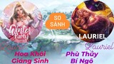 Review so sánh Lauriel Hoa Khôi Giáng Sinh và Lauriel Phù Thủy Bí Ngô /Rum ●○ Lauriel/ LIÊN QUÂN