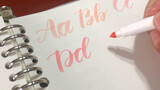 [Calligraphy][วล็อก]แกะกล่องปากกาพู่กัน: Crayola(50 สี)