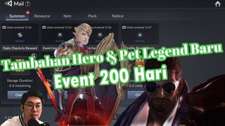 Tambahan Hero & Pet Legend Baru   Event 200 Hari [Seven Knights 2]