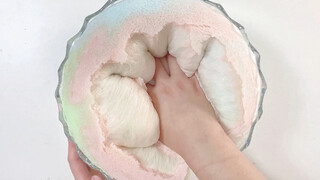 [DIY]สไลม์ภูเขาน้ำแข็งสวยงาม