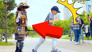 #19 SAMURAI Mannequin Prank at Osaka Castle Japan