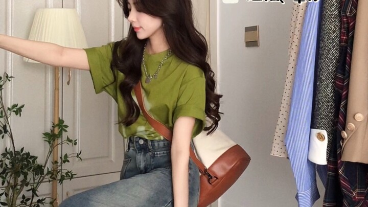 การแต่งตัวหน้าร้อน｜เสื้อแขนสั้น 7 ลุคต่างสไตล์ตลอดสัปดาห์｜ลุคสบายๆ｜ลุคออกเดท
