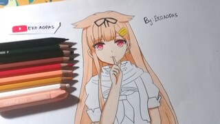 Tutorial cara mewarnai mata, kulit, rambut anime, yuudachi