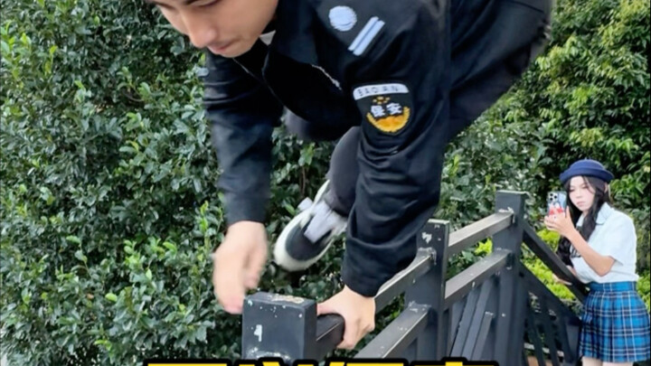 这保安也太强了吧！