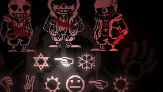 [MAD]อนิเมะต้นฉบับของ Murder Time Trio Hard Mode Phase:2.5|Undertale