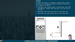 40 - Sheet Pile - Lateral Earth Pressure 1