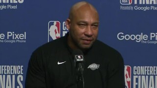 Darvin Ham's initial reaction to the Lakers being swept by the Nuggets | SportsCenter