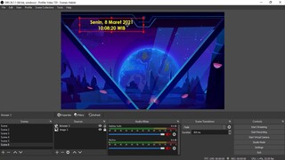 Cara Memasukkan Jam di Obs Tanpa Install Plugin