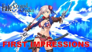 Summer Miyamoto Musashi (Berserker) - First Impression Analysis [FGO JP]