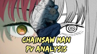 Diving Deep into the Chainsaw Man Anime ||PV Analysis ||